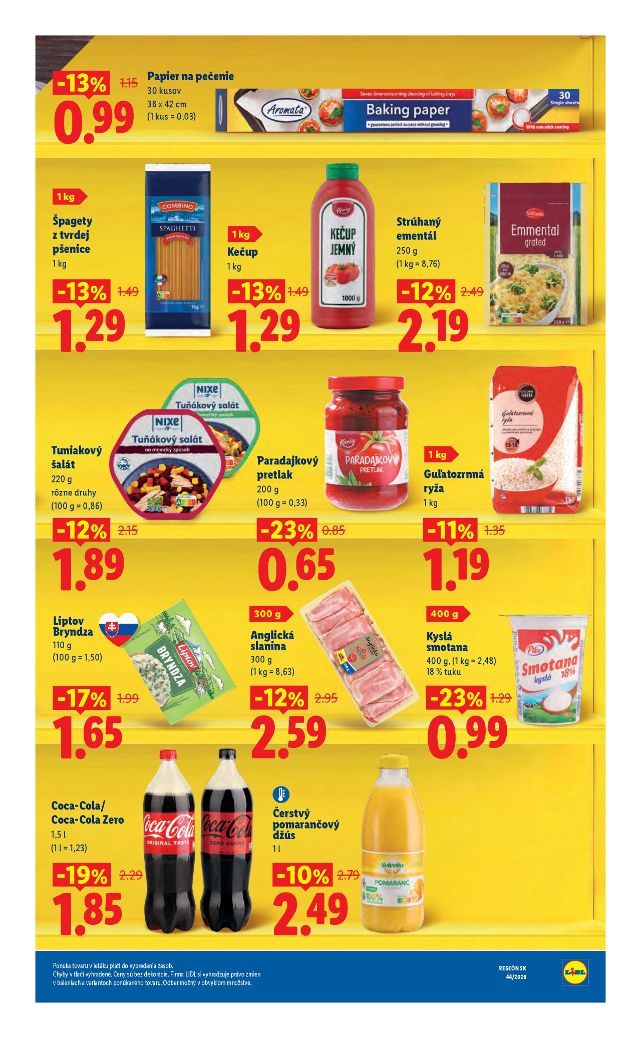 Lidl leták