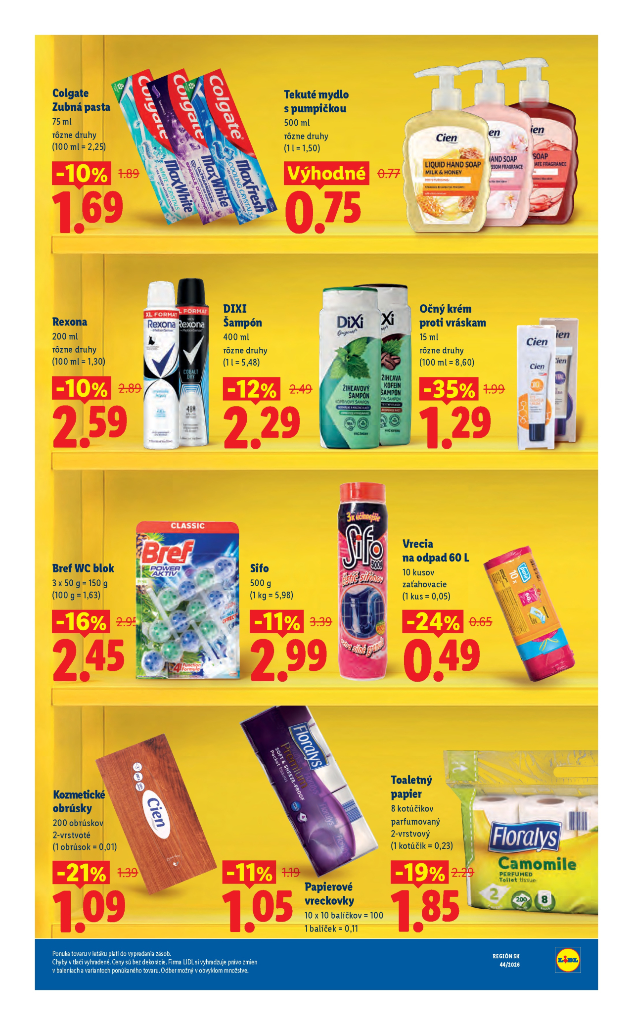Lidl leták