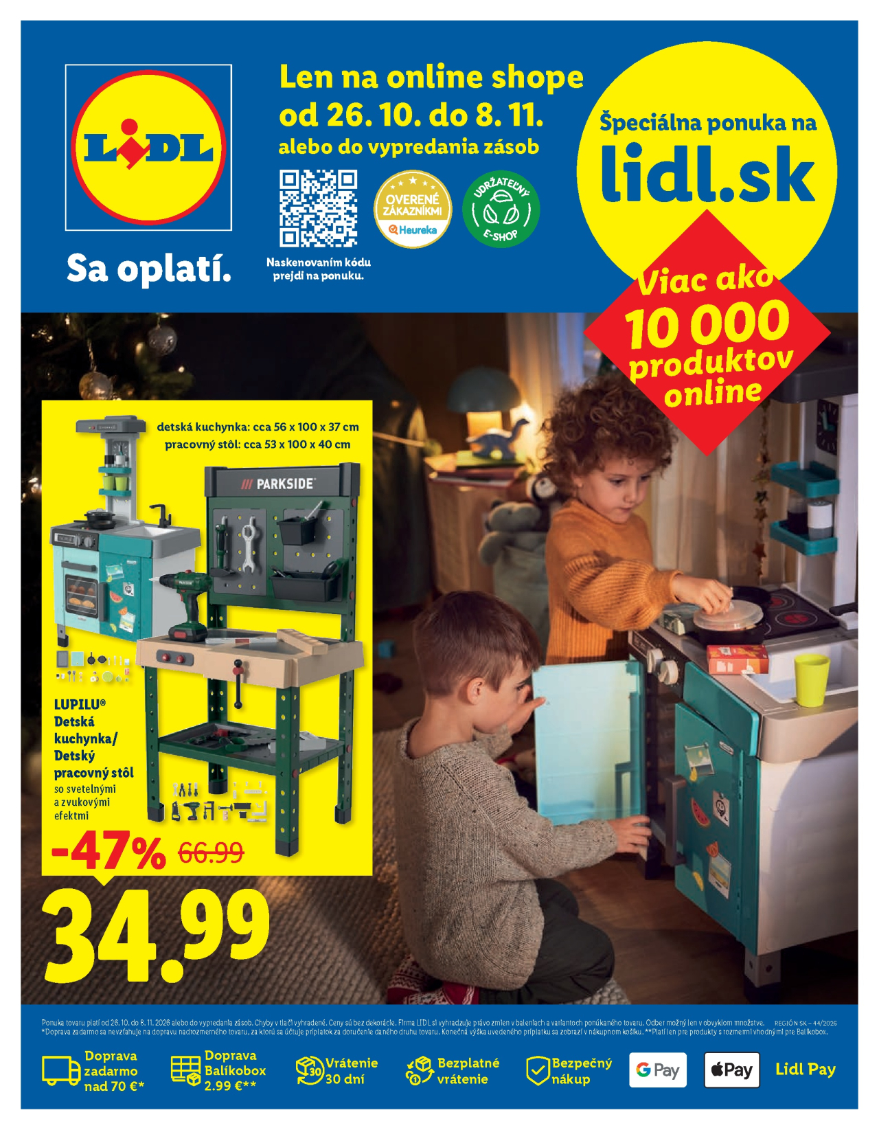 Lidl-shop magazín