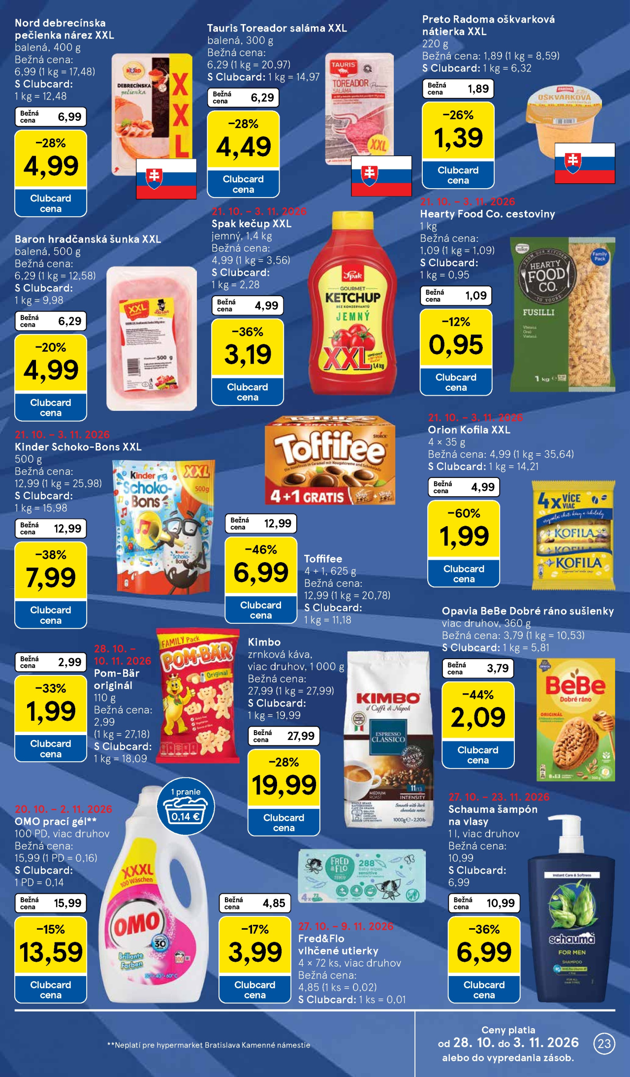 Tesco leták - Hypermarket