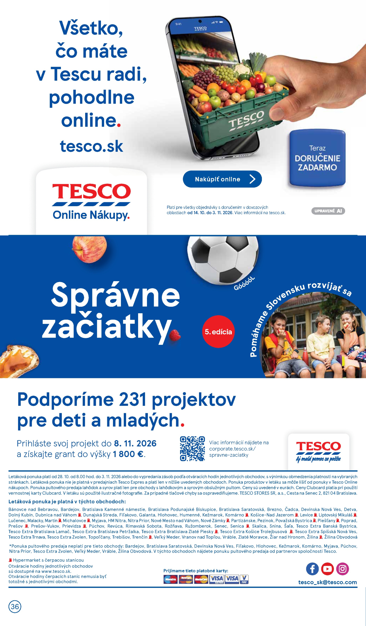 Tesco leták - Hypermarket