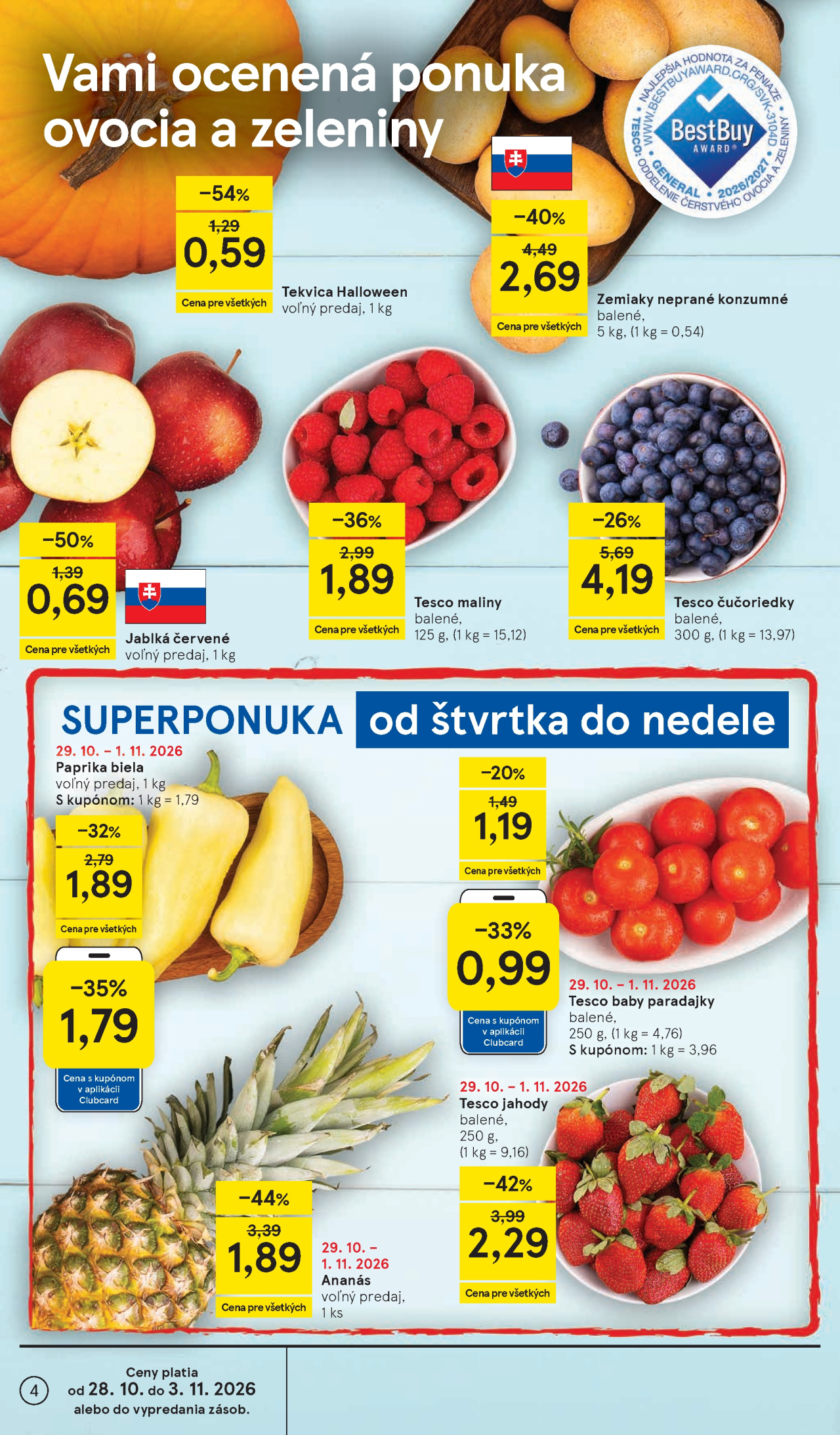 Tesco leták - Hypermarket