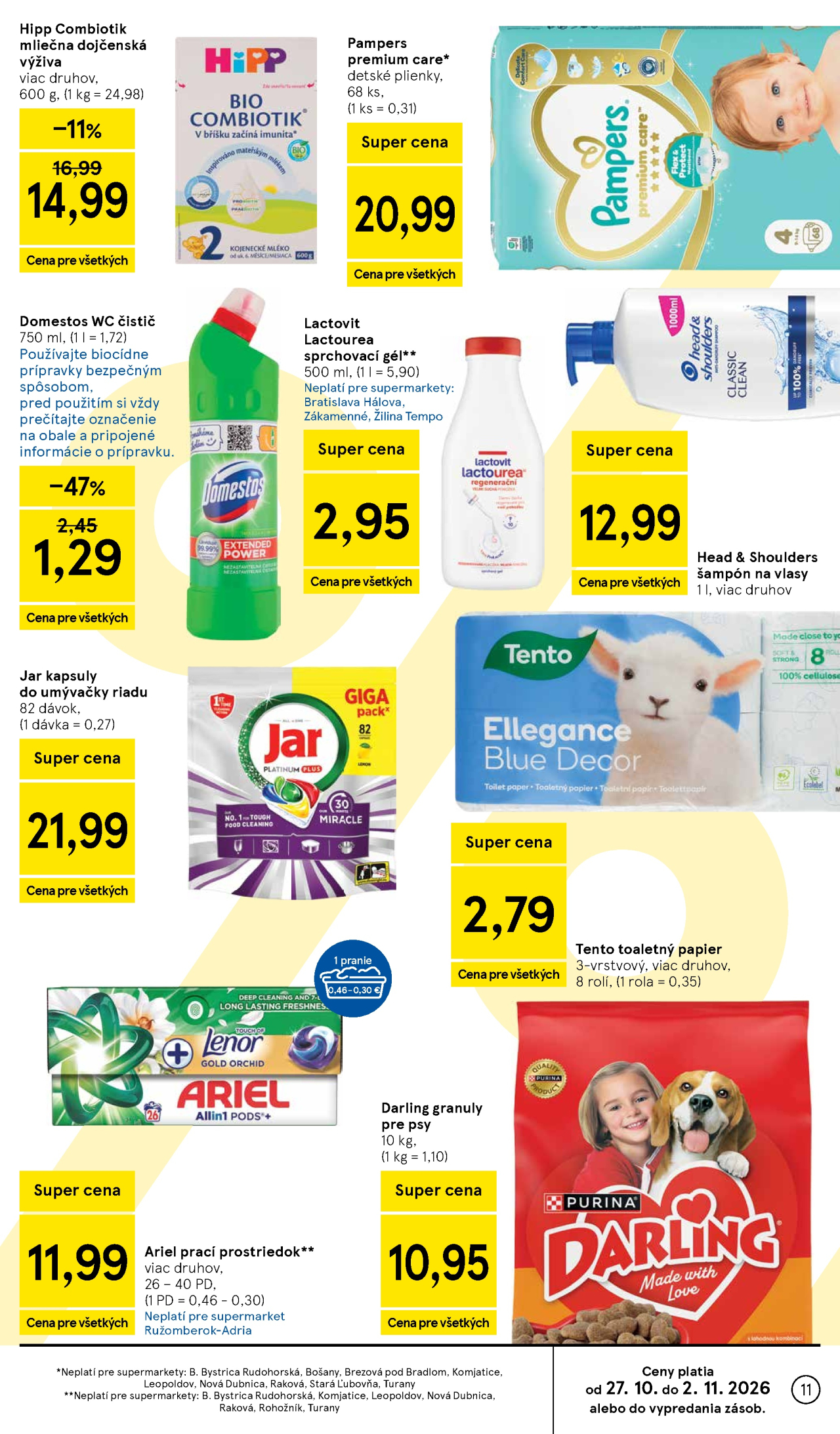 Tesco leták - Supermarket