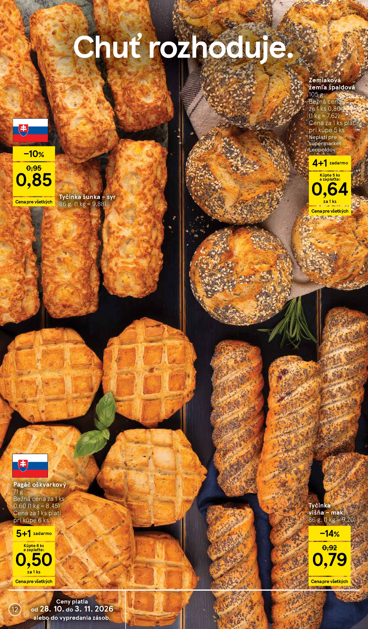 Tesco leták - Supermarket