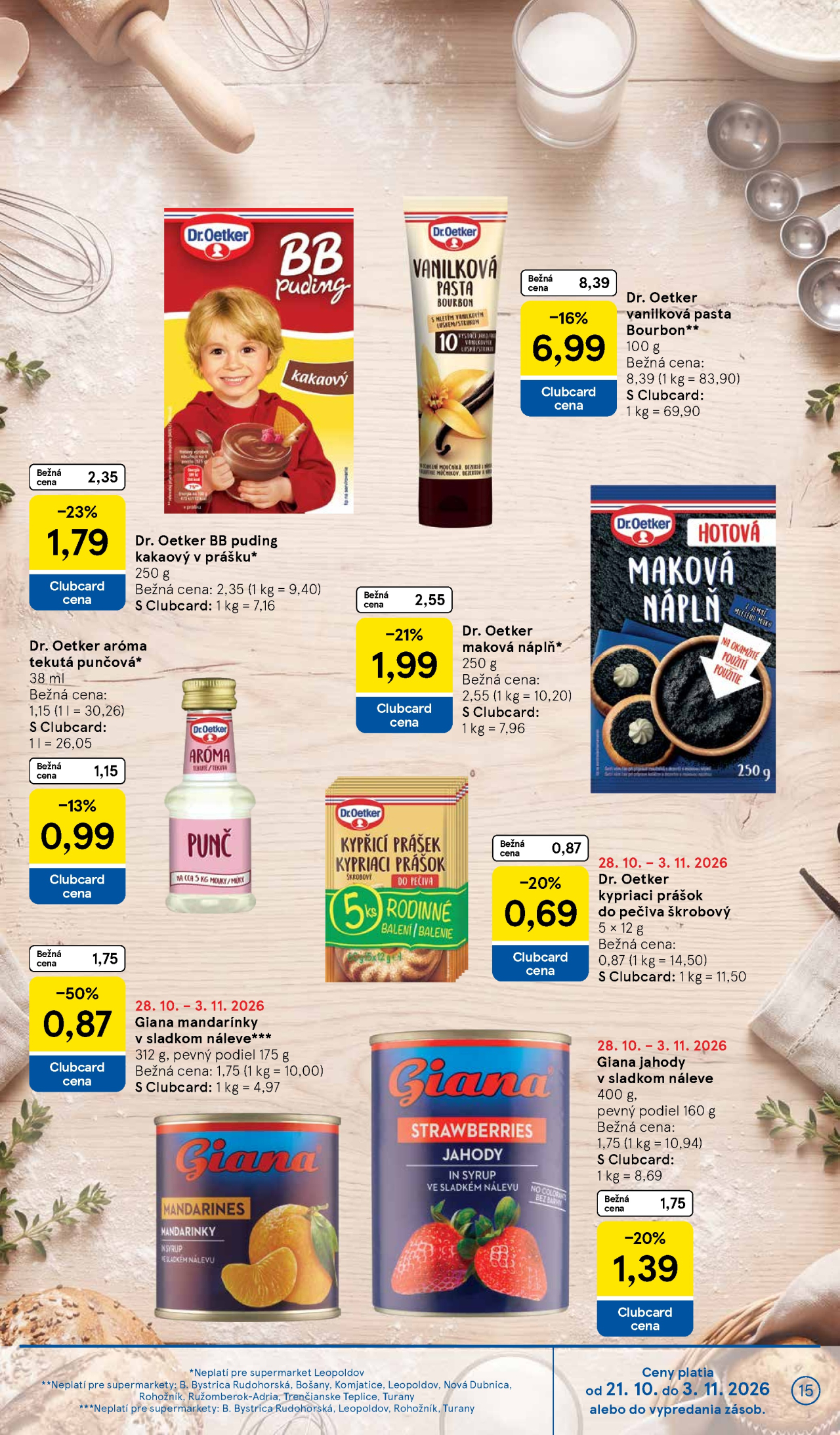 Tesco leták - Supermarket