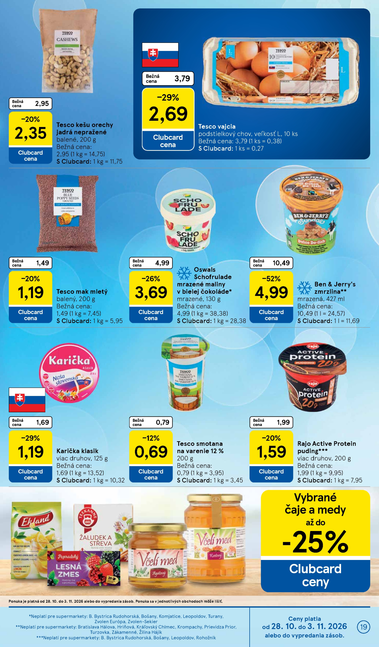 Tesco leták - Supermarket