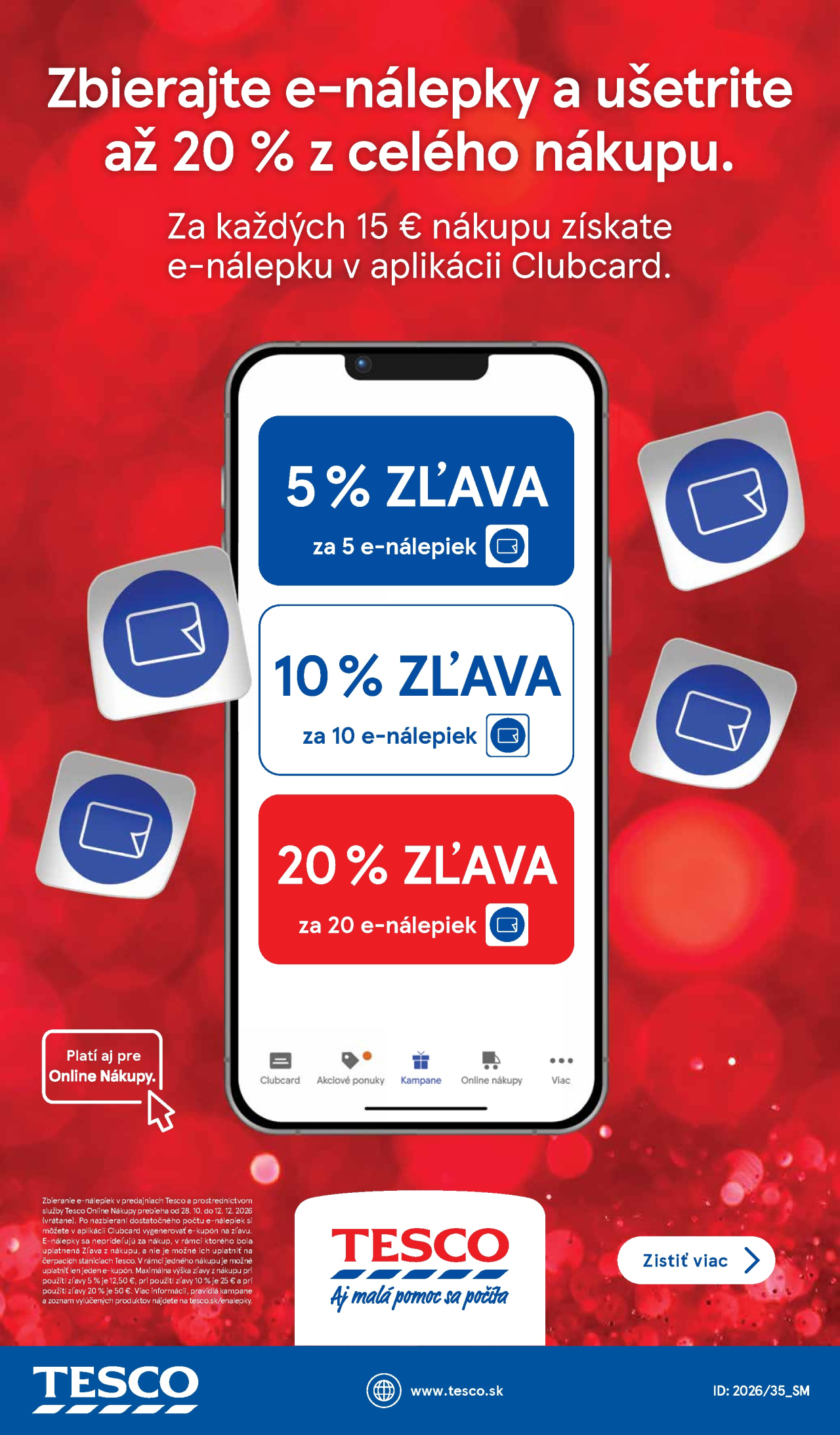 Tesco leták - Supermarket