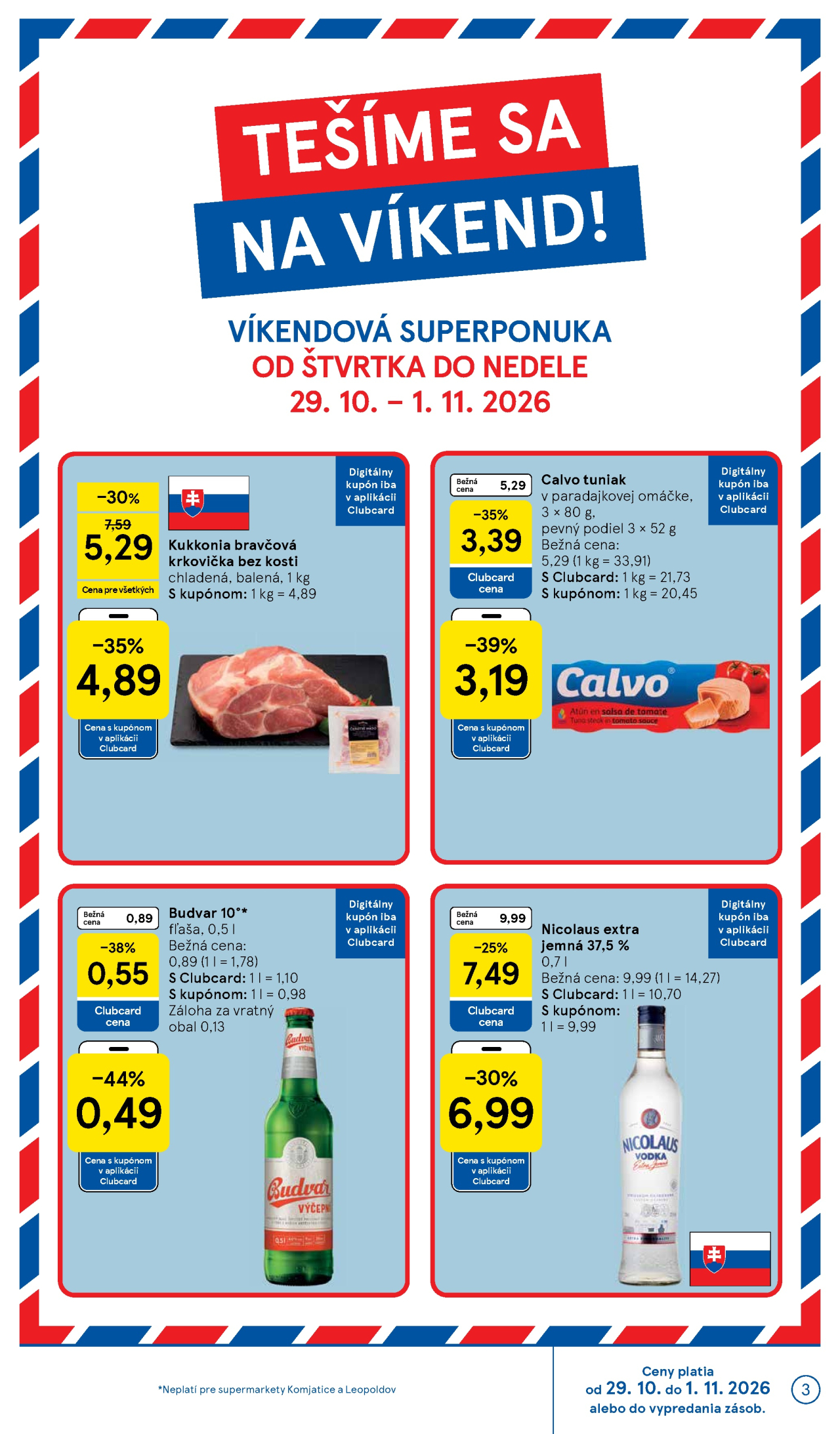 Tesco leták - Supermarket