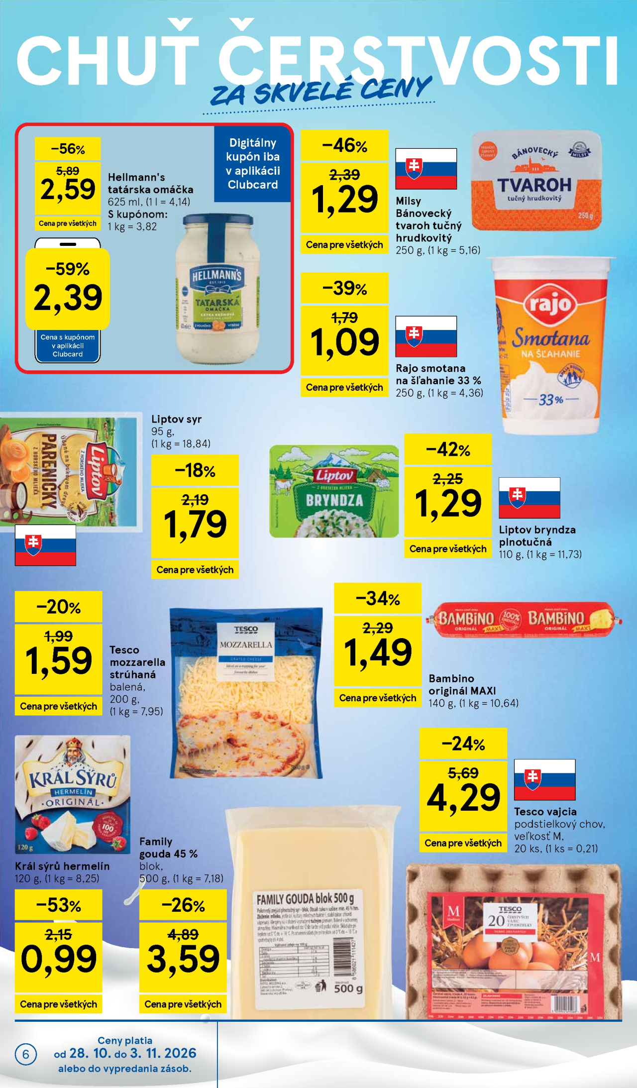 Tesco leták - Supermarket
