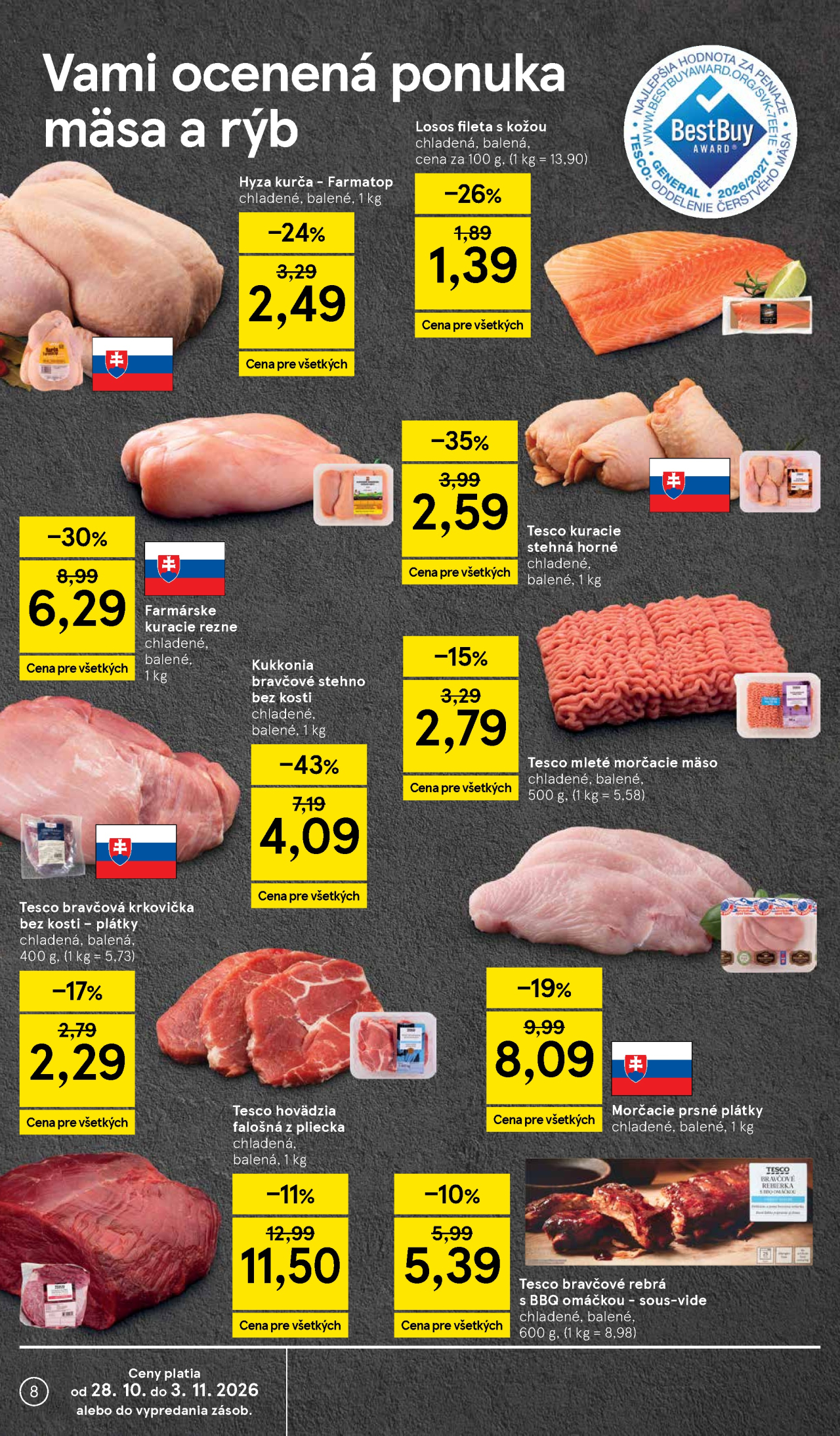 Tesco leták - Supermarket