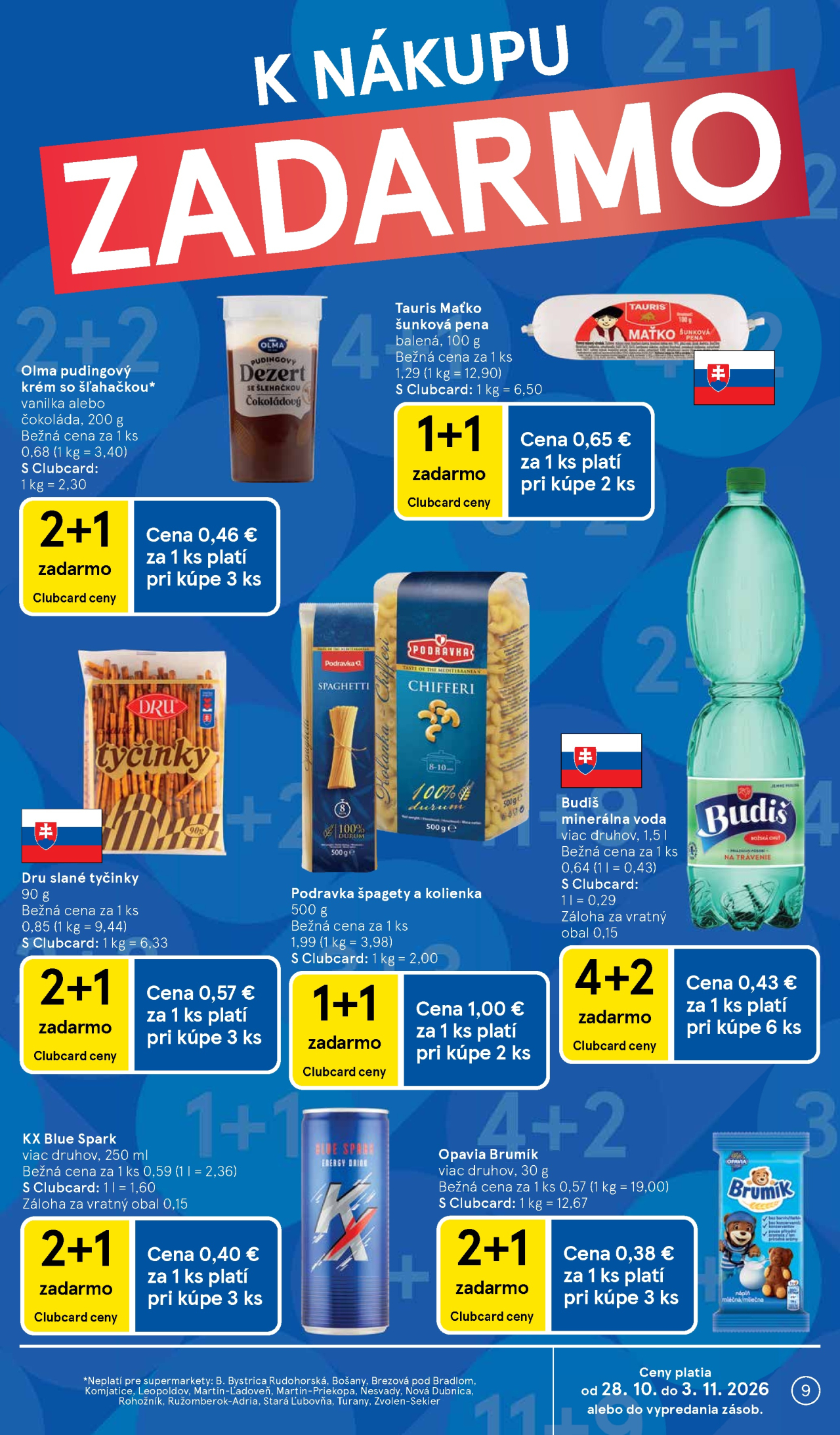 Tesco leták - Supermarket
