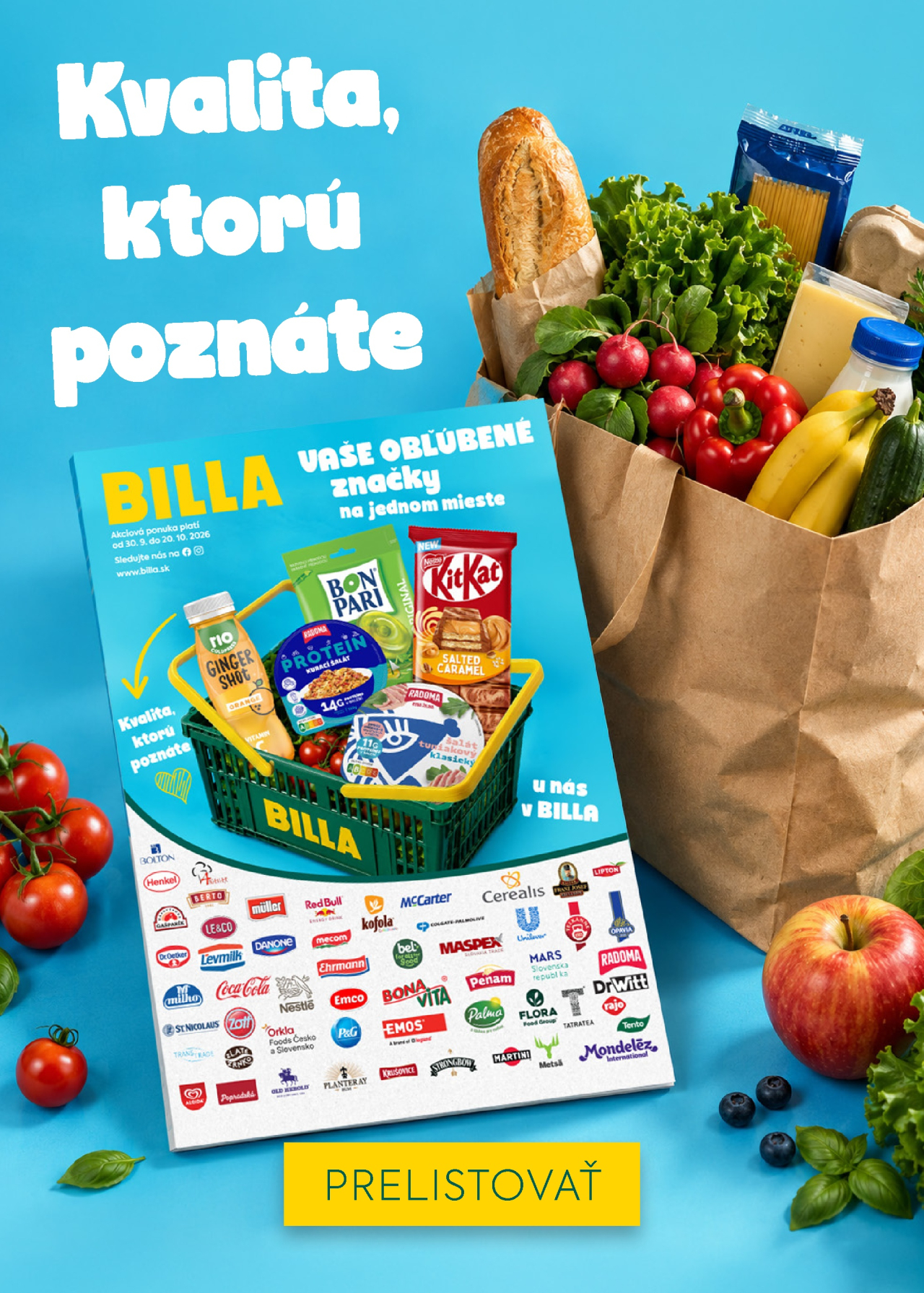 Billa hlavný leták