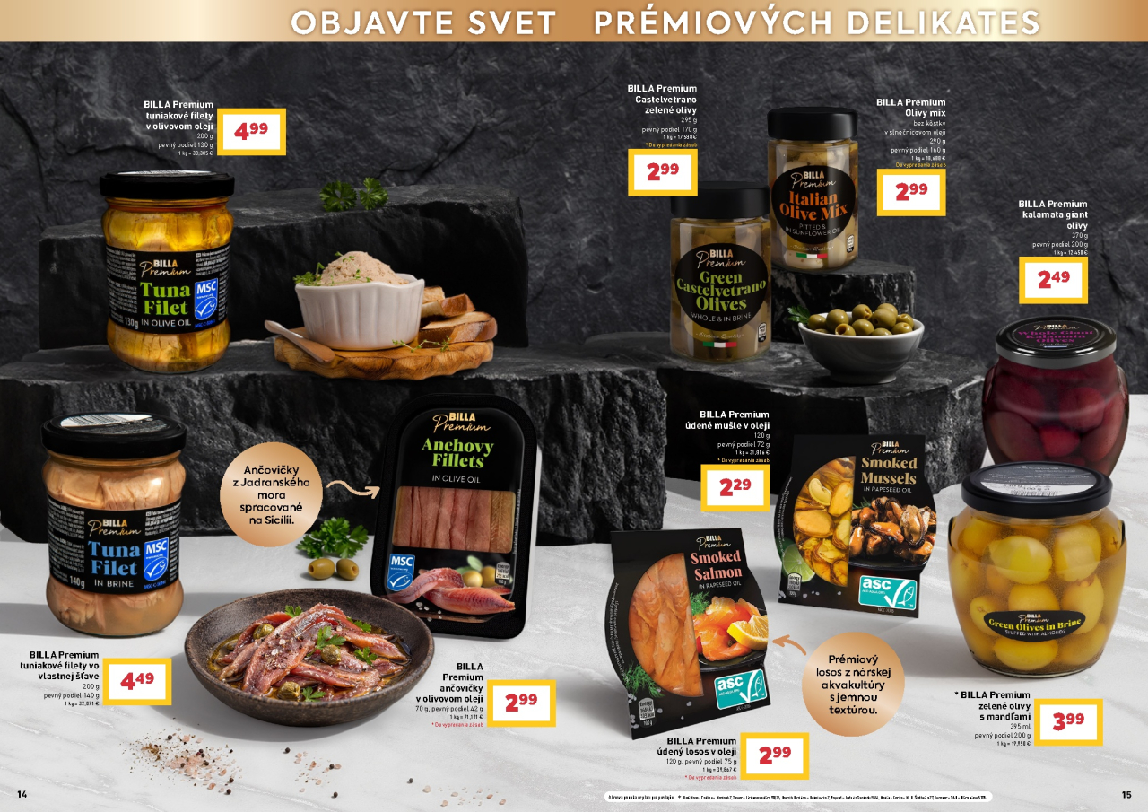 Billa katalóg - Premium