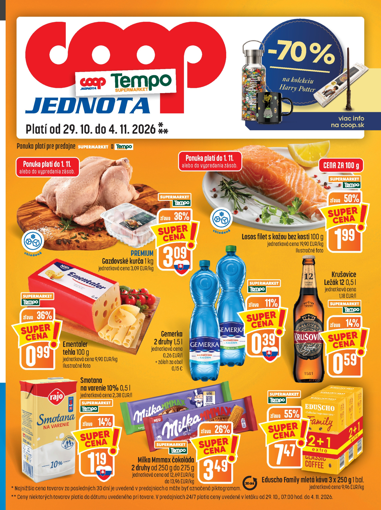 Coop Jednota noviny - Potraviny