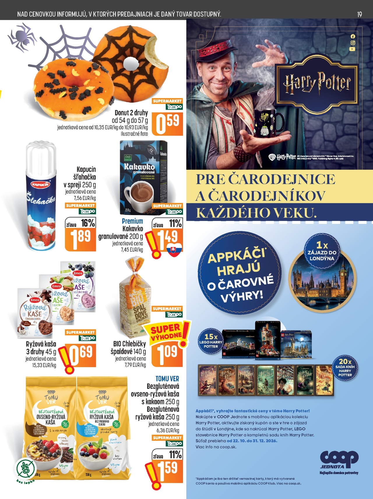 Coop Jednota noviny - Potraviny
