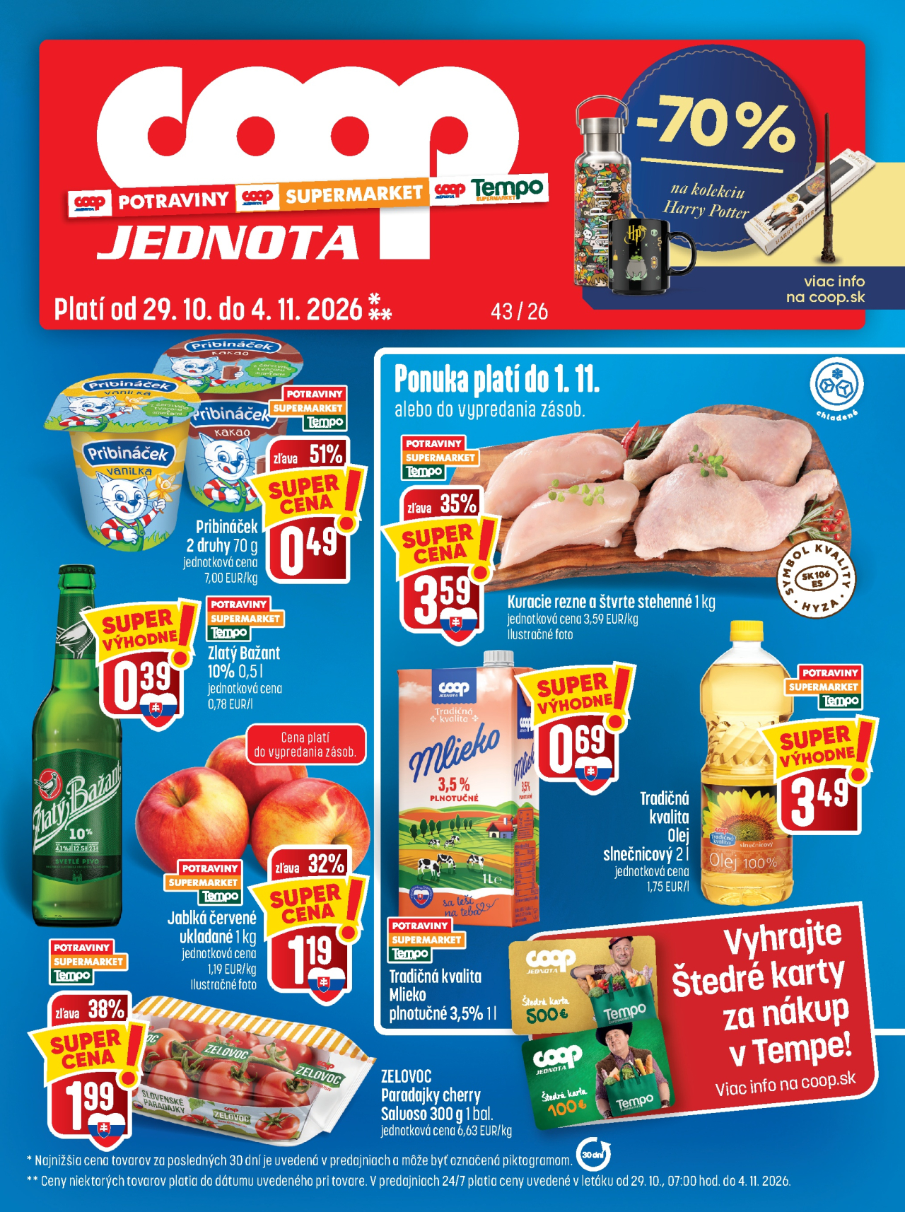 Coop Jednota noviny - Potraviny