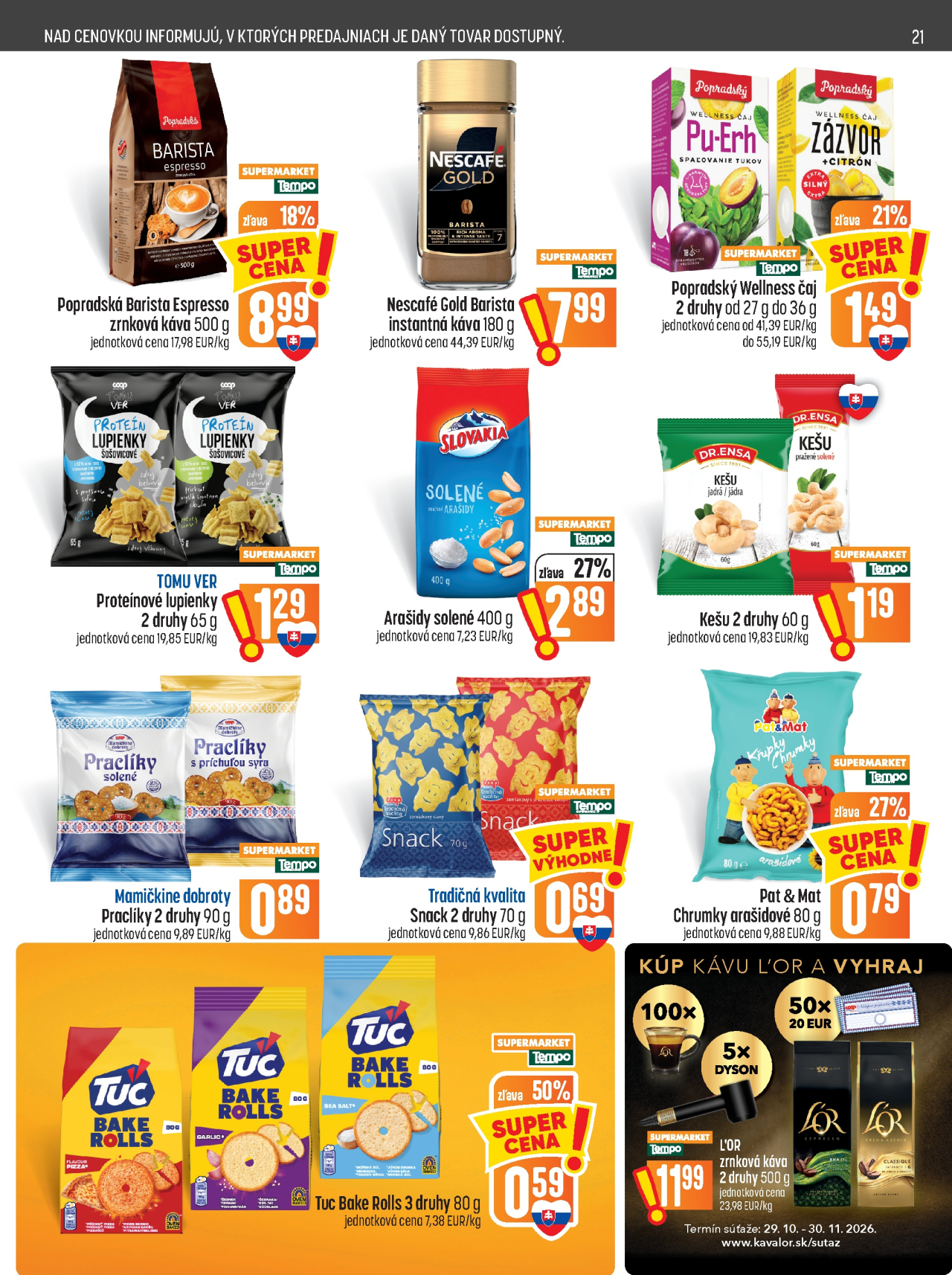 Coop Jednota noviny - Potraviny