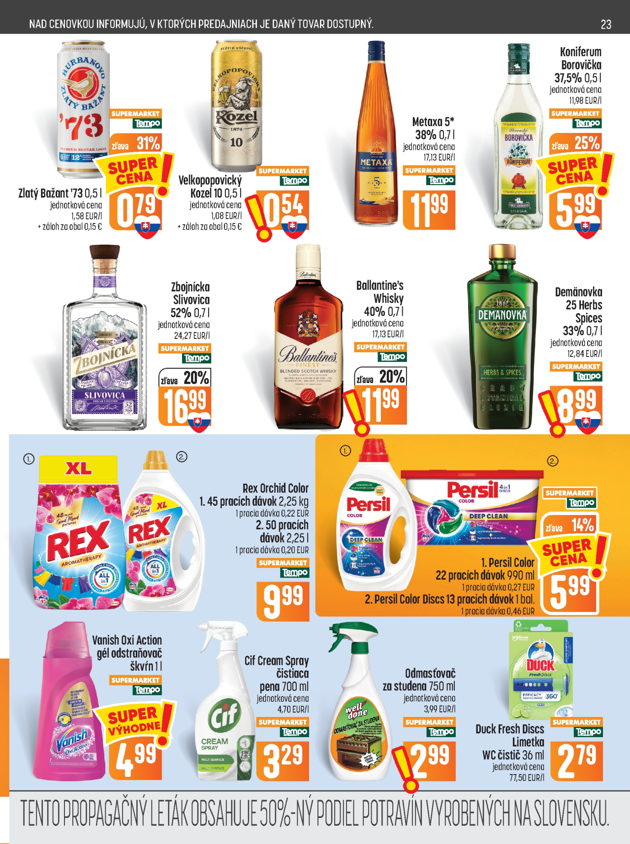 Coop Jednota noviny - Potraviny