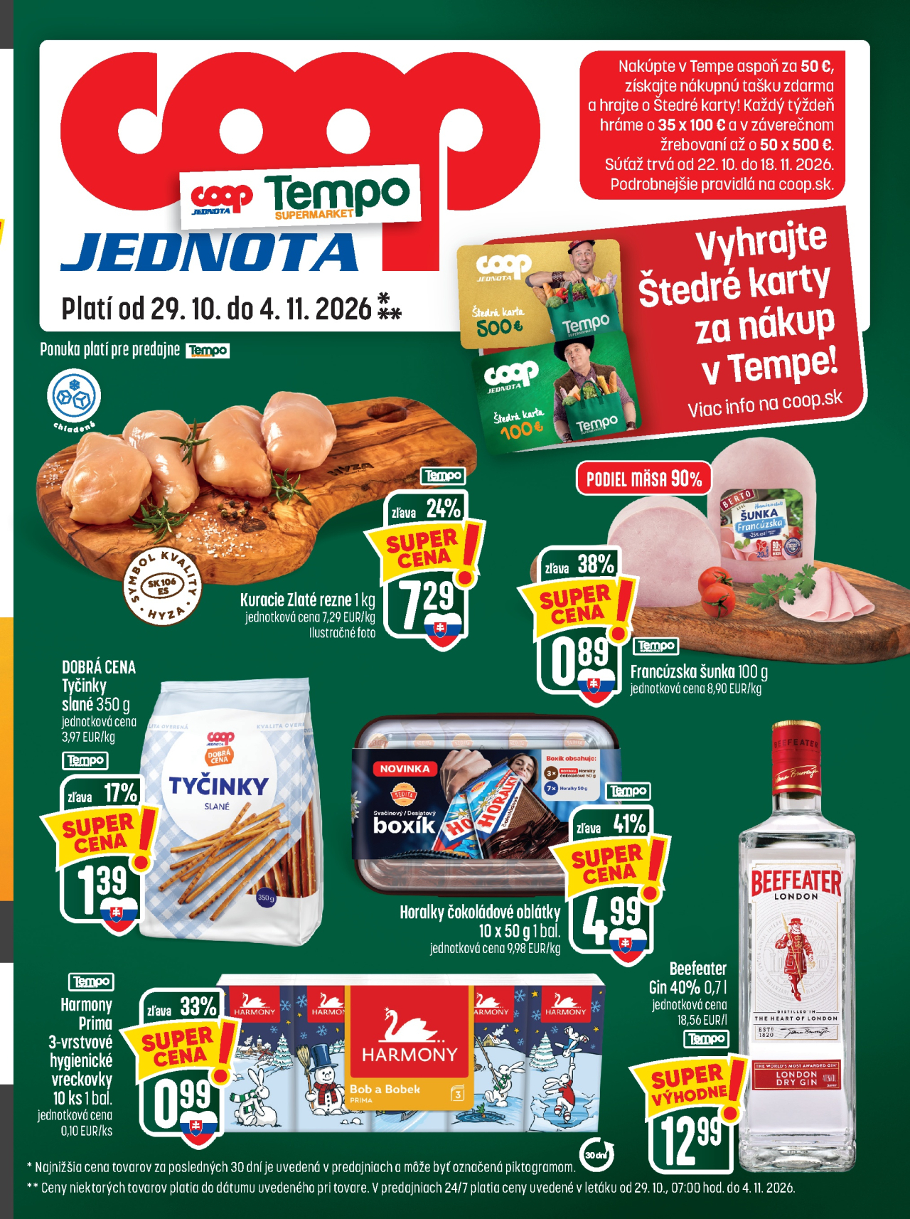 Coop Jednota noviny - Potraviny