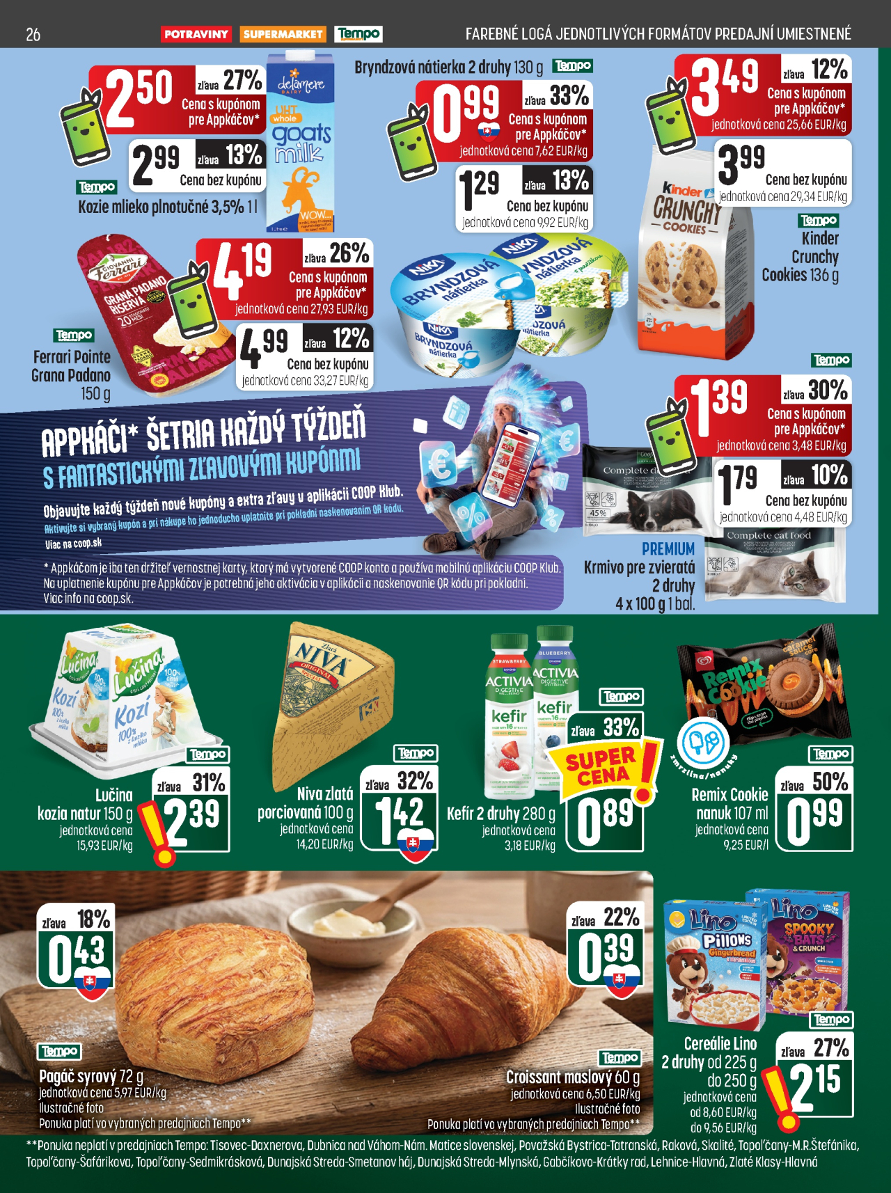 Coop Jednota noviny - Potraviny