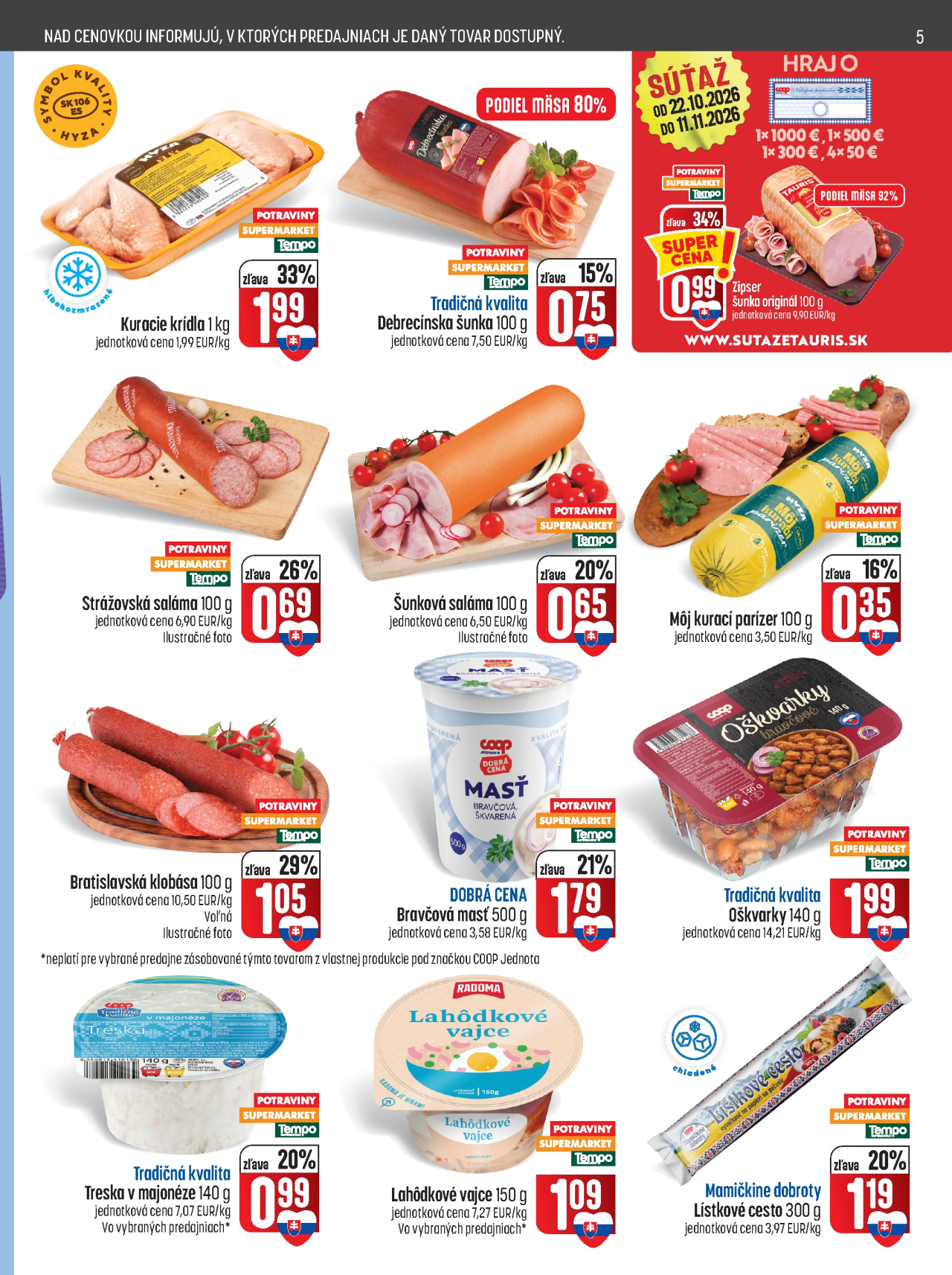 Coop Jednota noviny - Potraviny