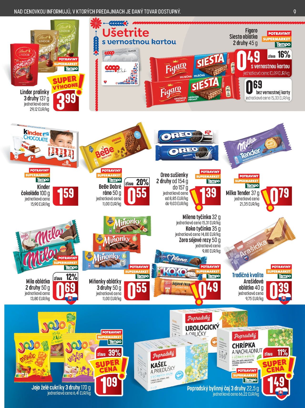 Coop Jednota noviny - Potraviny