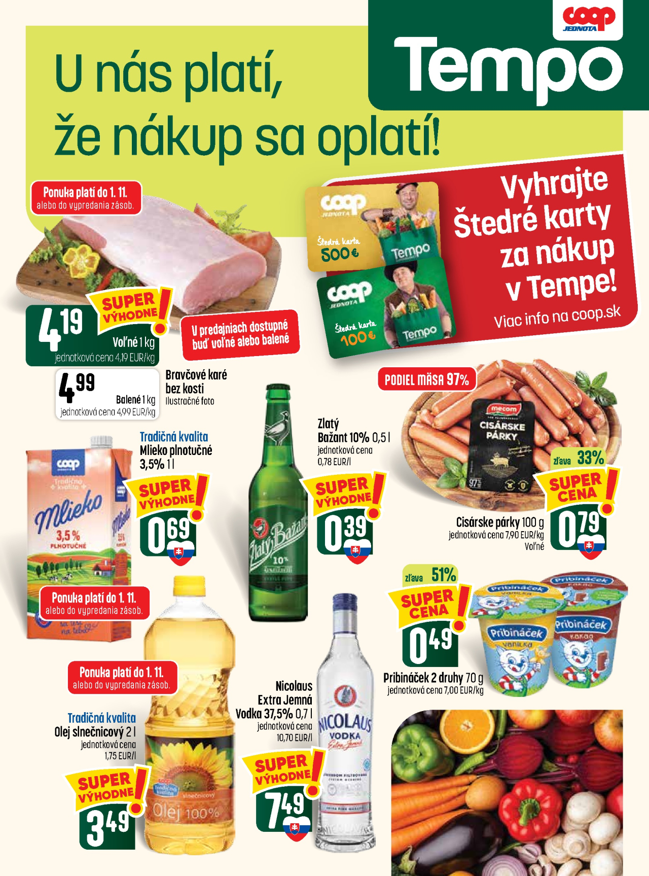 Coop Jednota noviny - Tempo