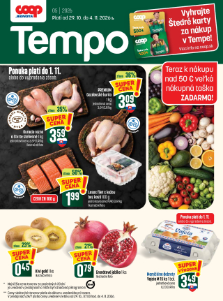 Coop Jednota noviny - Tempo