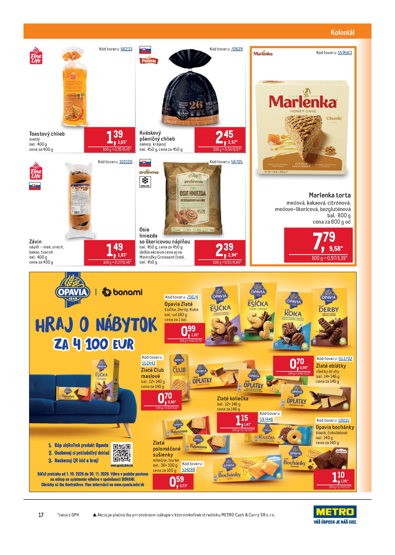 Metro leták - Maloobchod