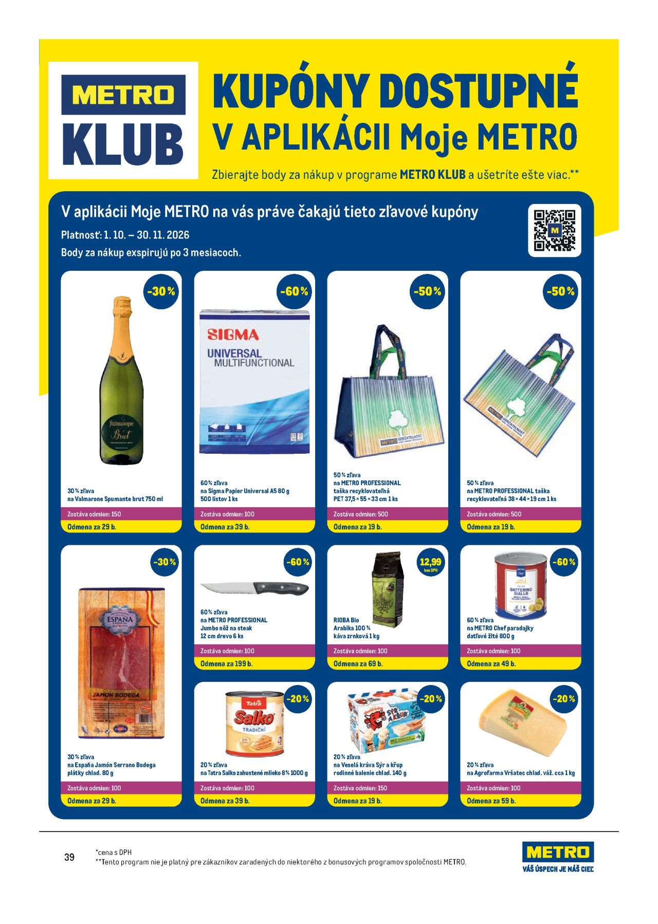 Metro leták - Maloobchod