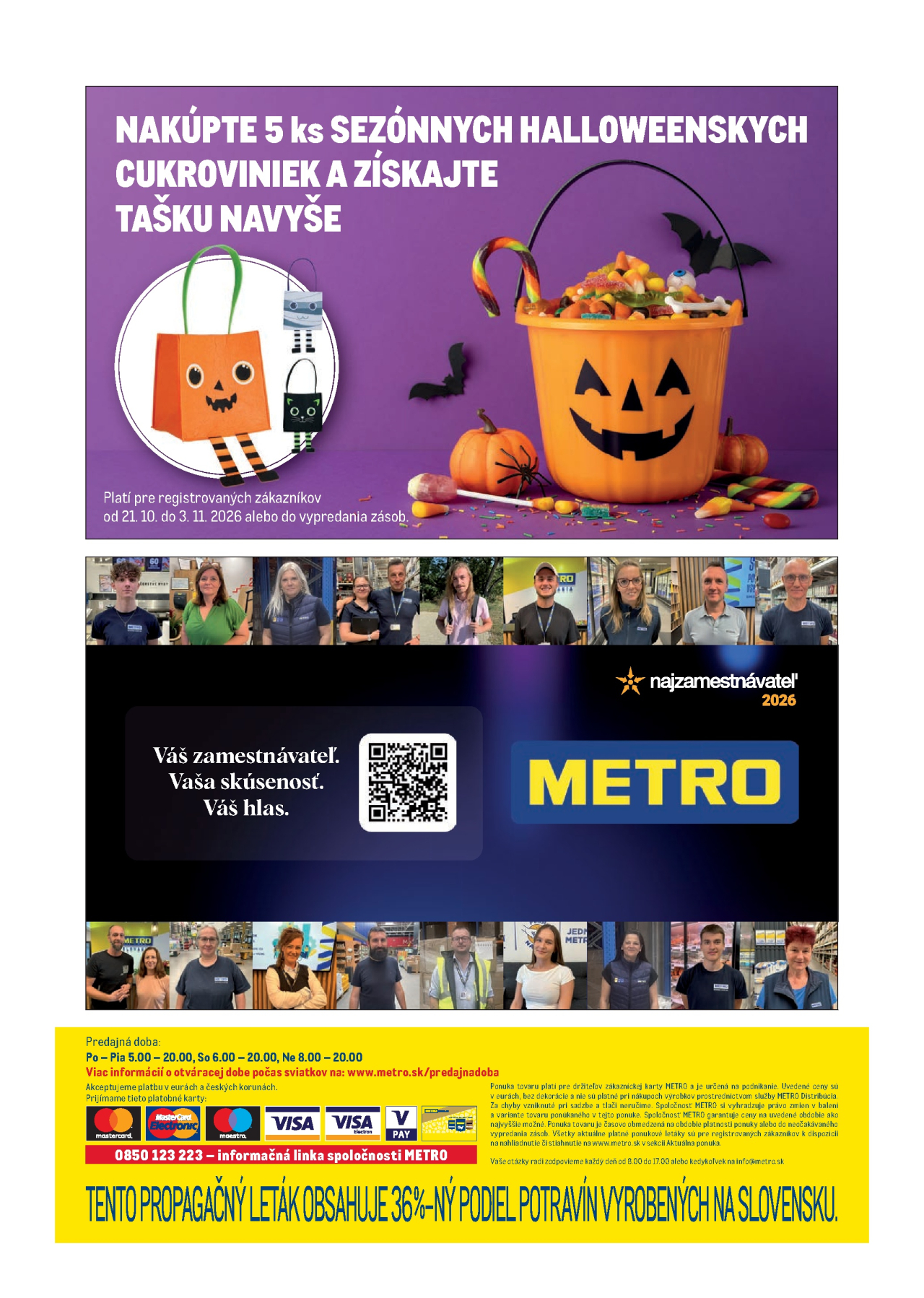 Metro leták - Maloobchod