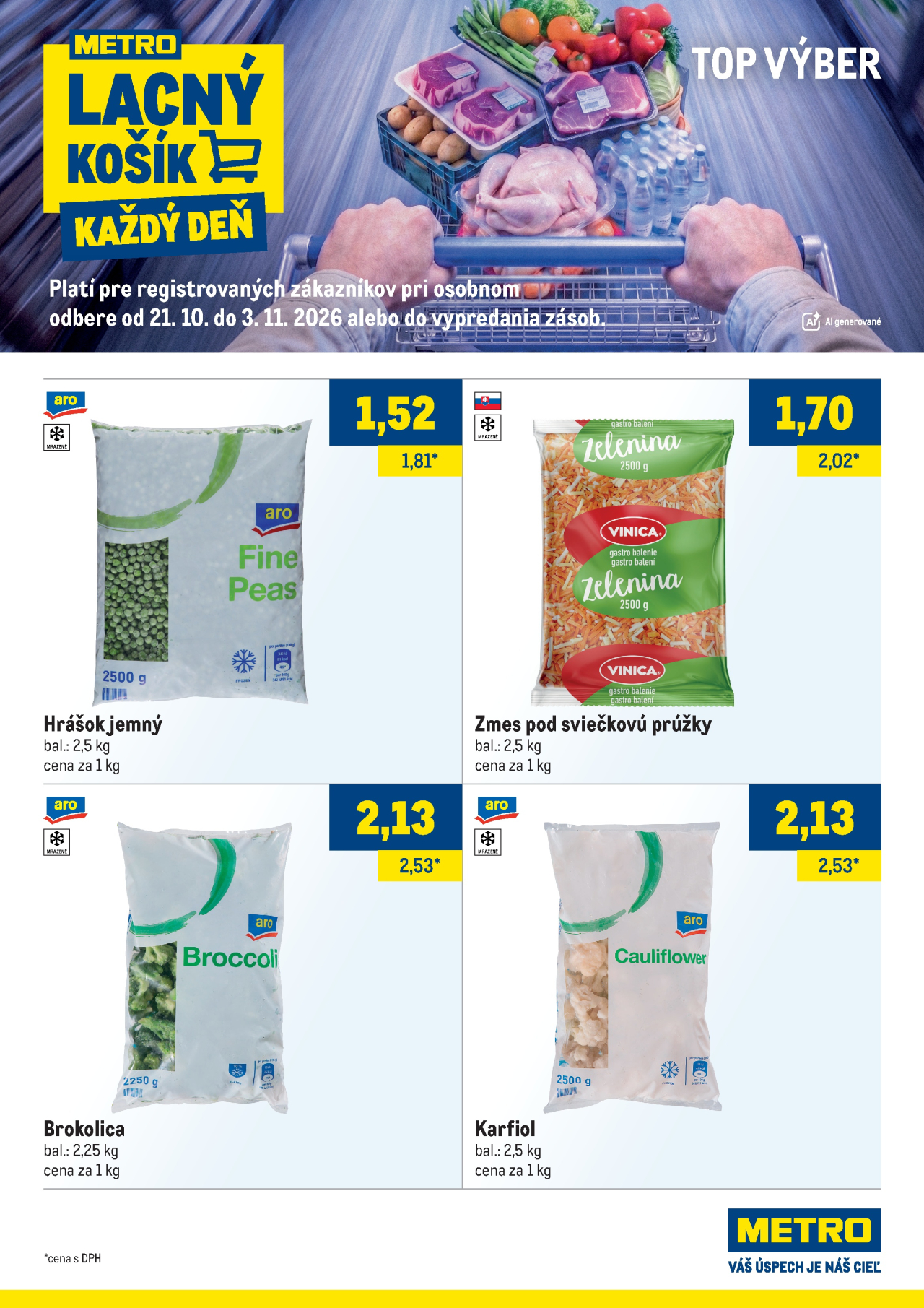 Metro leták - Top Výber