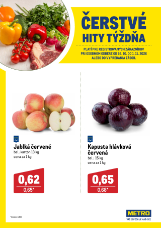 Metro leták - Čerstvé hity týždňa