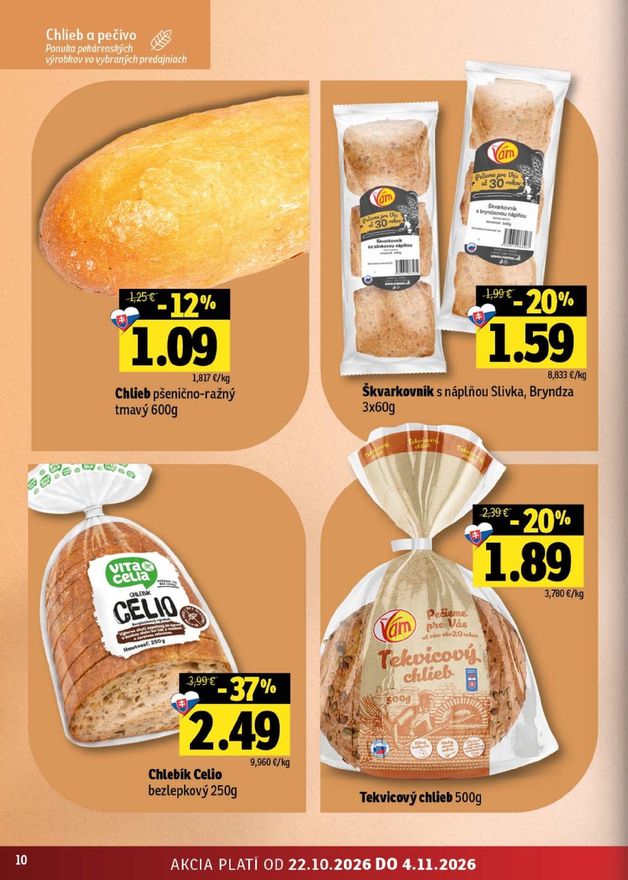 Fresh leták - Východné Slovensko