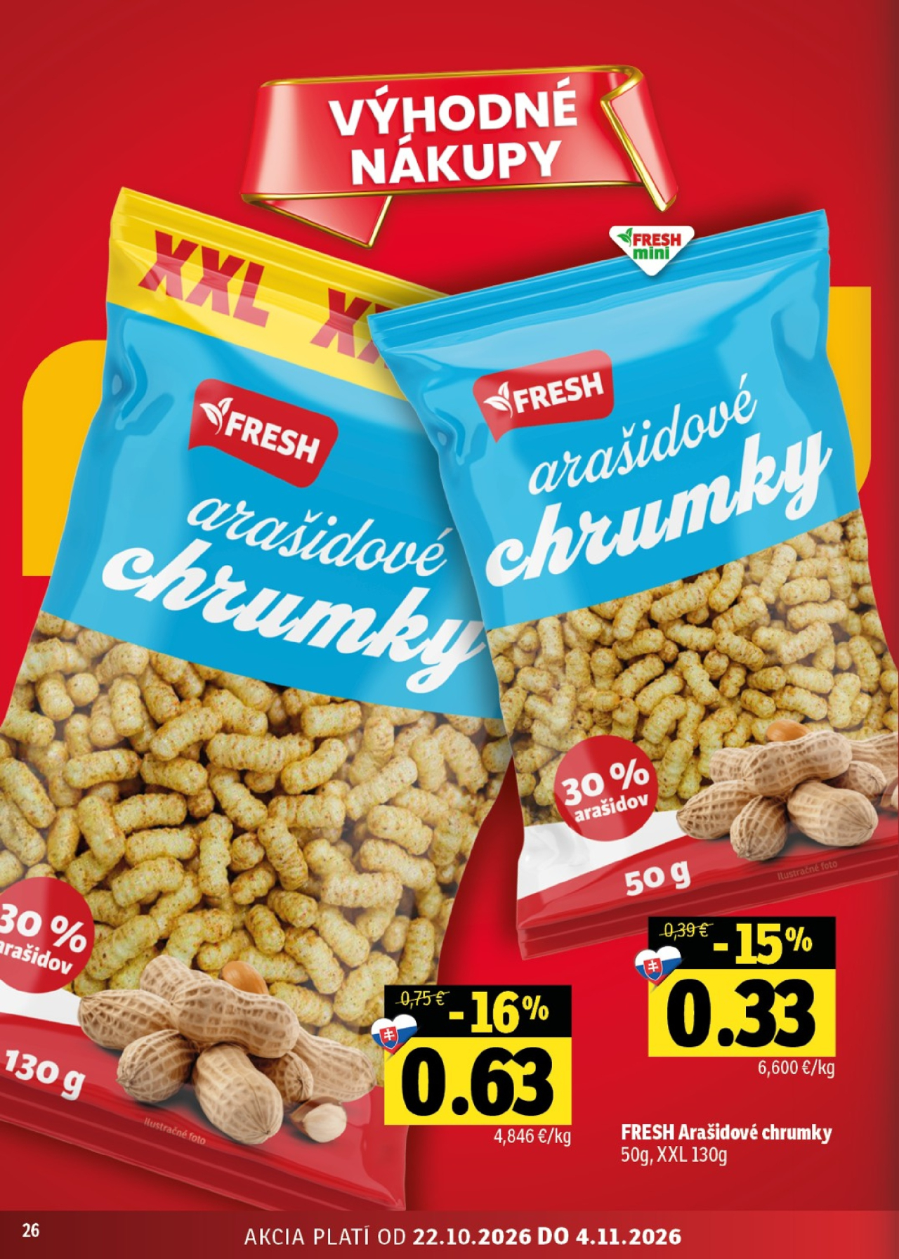 Fresh leták - Východné Slovensko