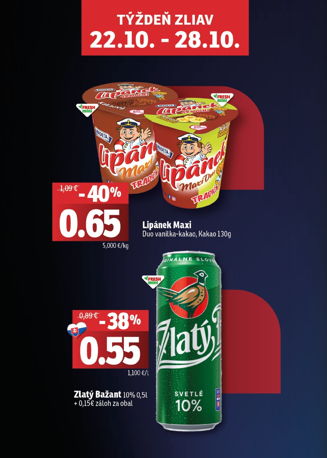 Fresh leták - Východné Slovensko