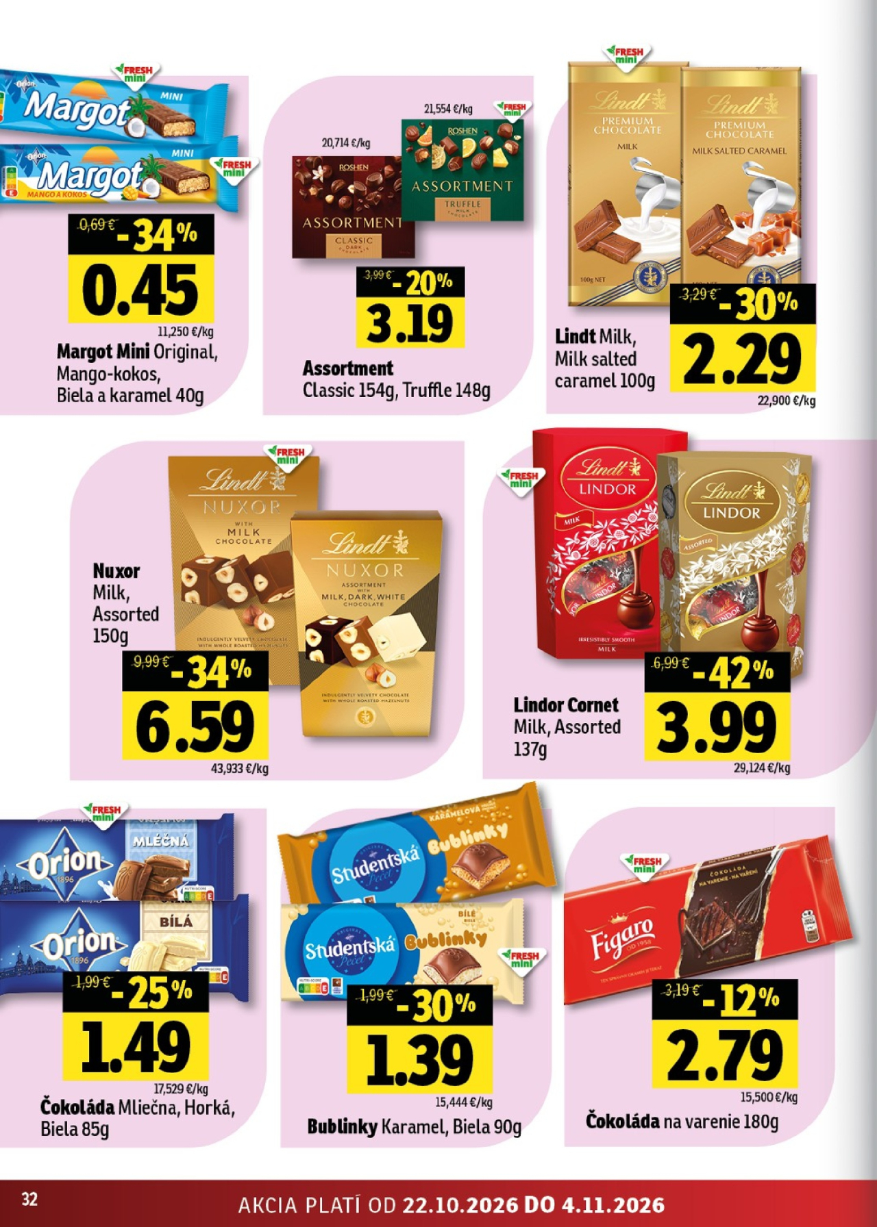 Fresh leták - Východné Slovensko