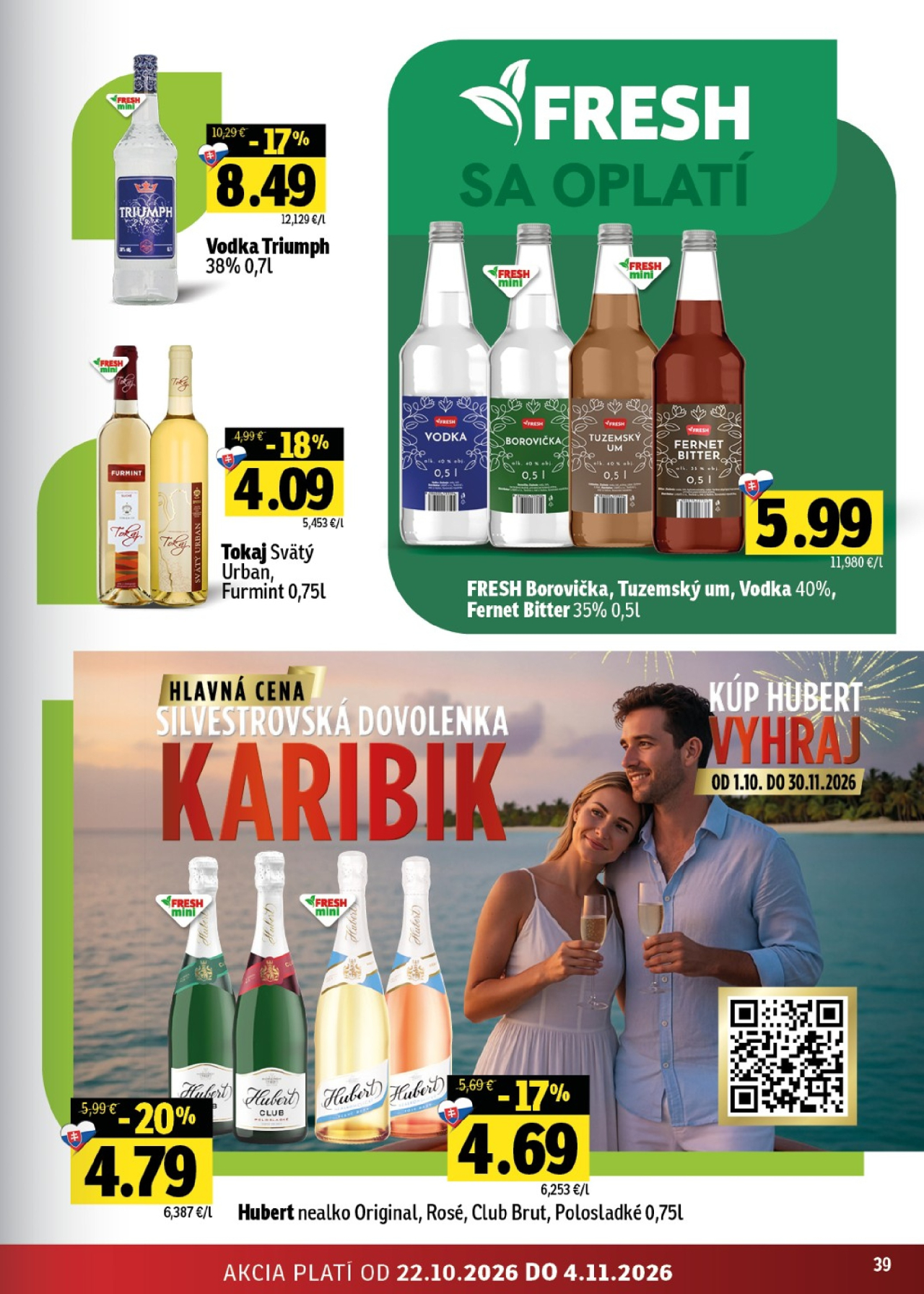 Fresh leták - Východné Slovensko