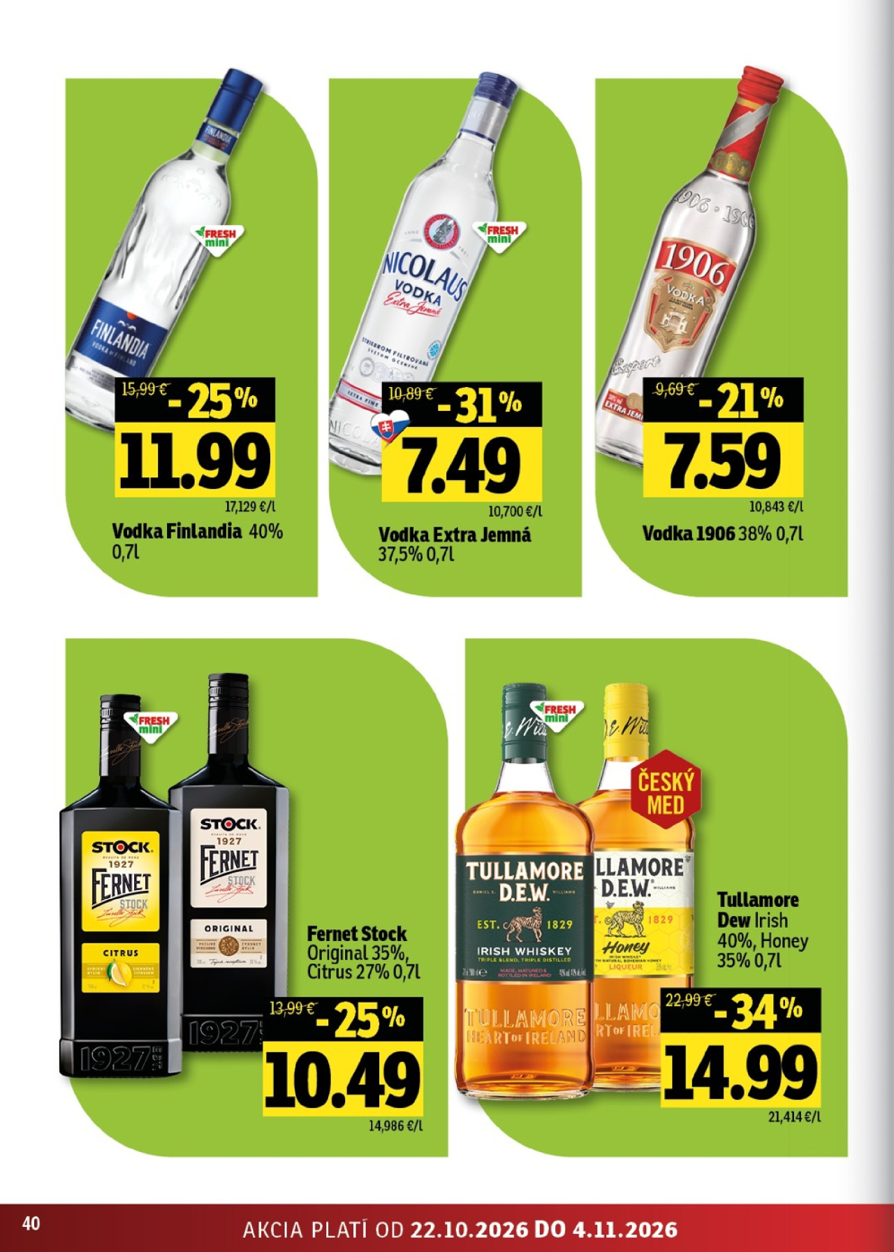 Fresh leták - Východné Slovensko