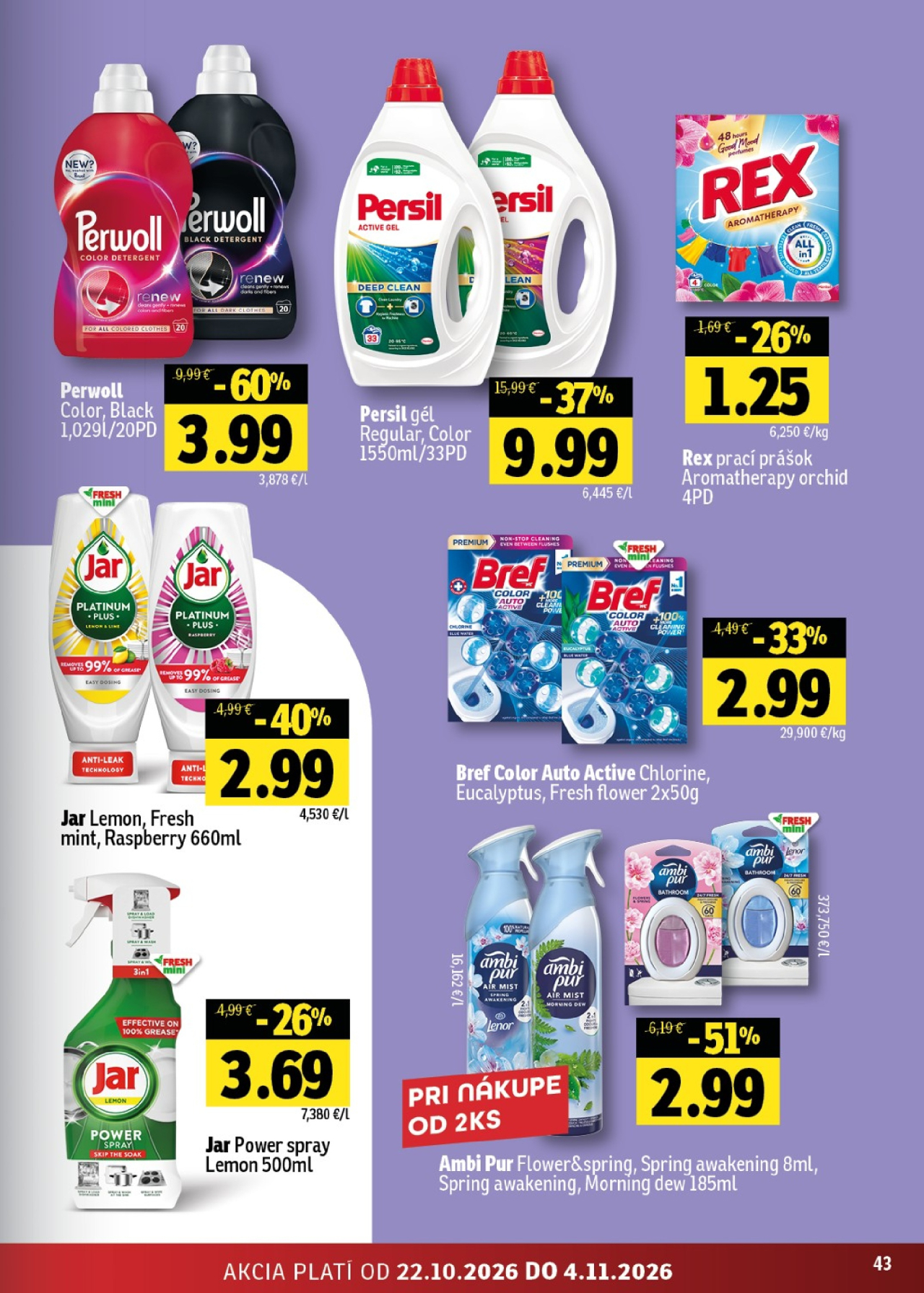 Fresh leták - Východné Slovensko