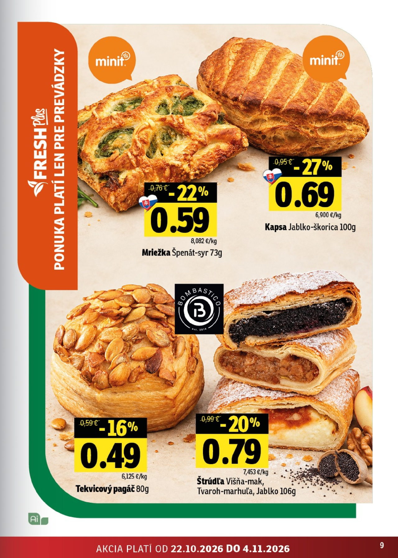 Fresh leták - Východné Slovensko