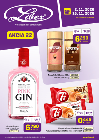 Libex leták - Akcia