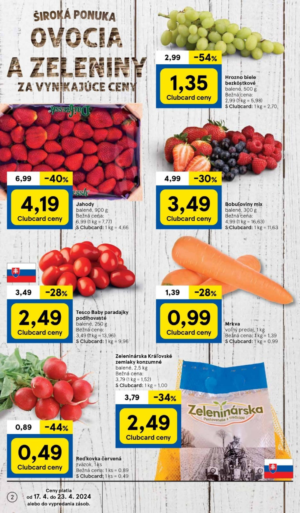 Leták Tesco leták - Hypermarket, Slovensko - strana 2