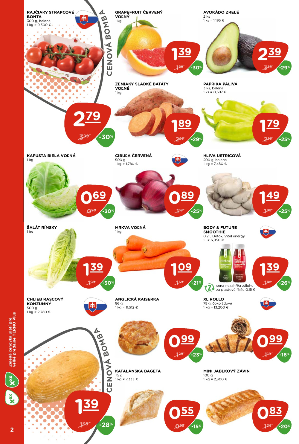 Leták KON - RAD aktuálny leták supermarkety, Slovensko - strana 2