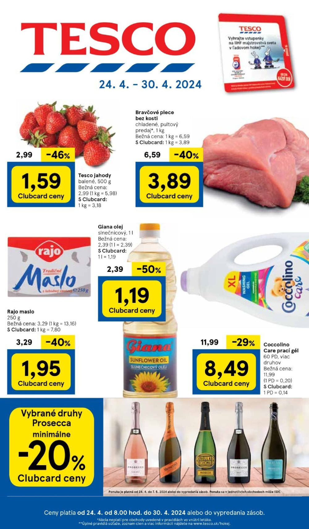 Leták Tesco leták - Hypermarket, Slovensko - strana 1